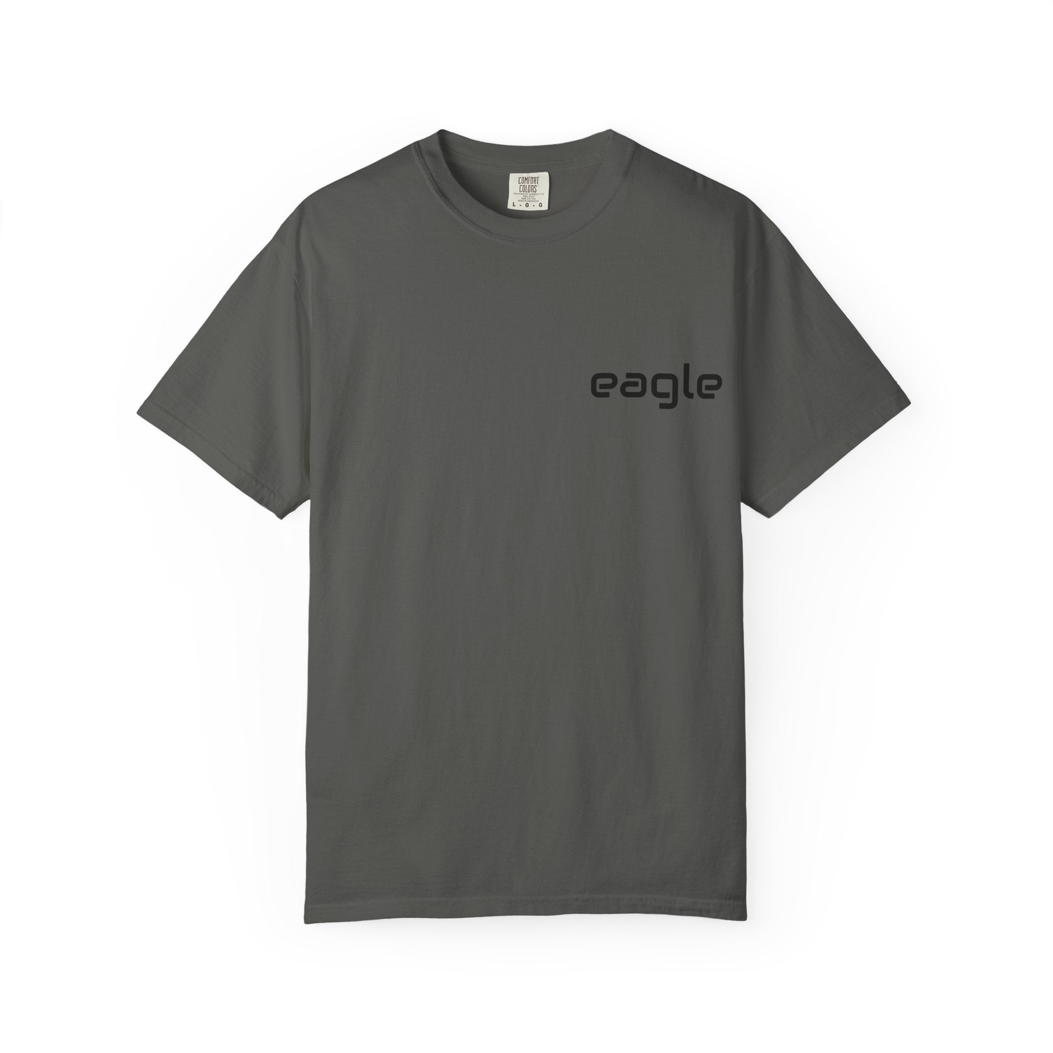 Vintage Eagle Illustration T-Shirt | Large Back Graphic
