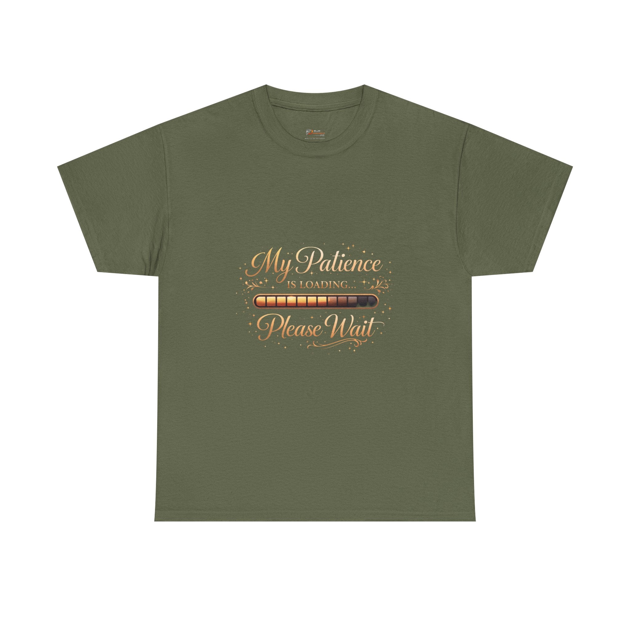 My Patience Please Wait T-Shirt | BuiltDifferent Mindset Tee-No Excuses