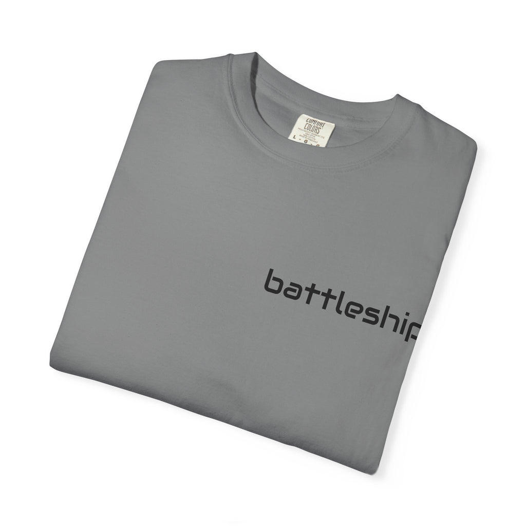 Battleship Illustration T-shirt | BuiltDifferent Mindset Tee-No Excuses