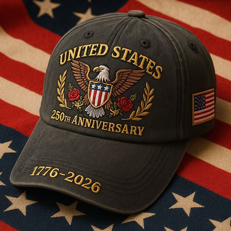 Embroidered Anniversary Commemorative Cap Embroidered Snapback Hat