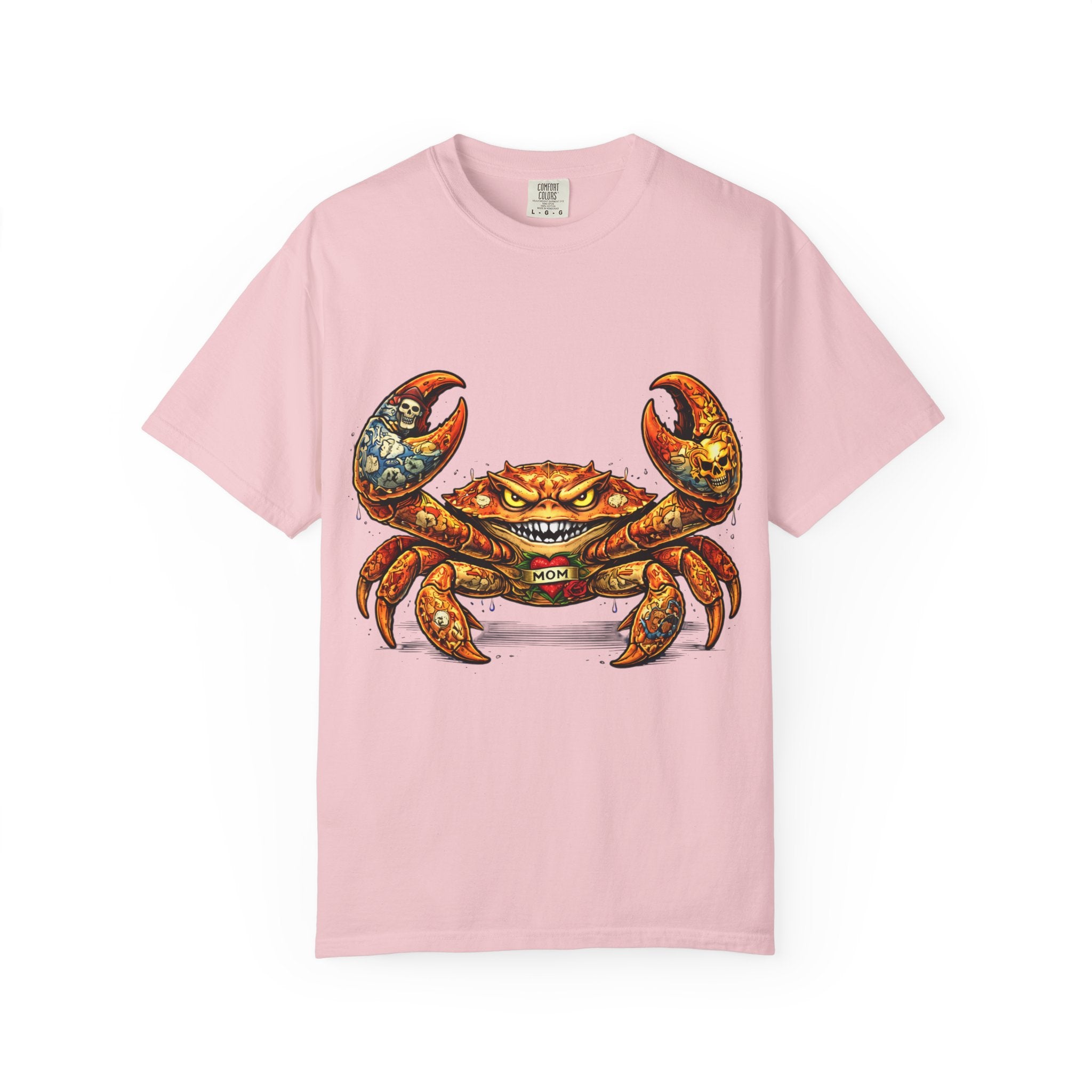 Vintage Seafood Crab Illustration T-Shirt | BuiltDifferent Mindset Tee-No Excuses