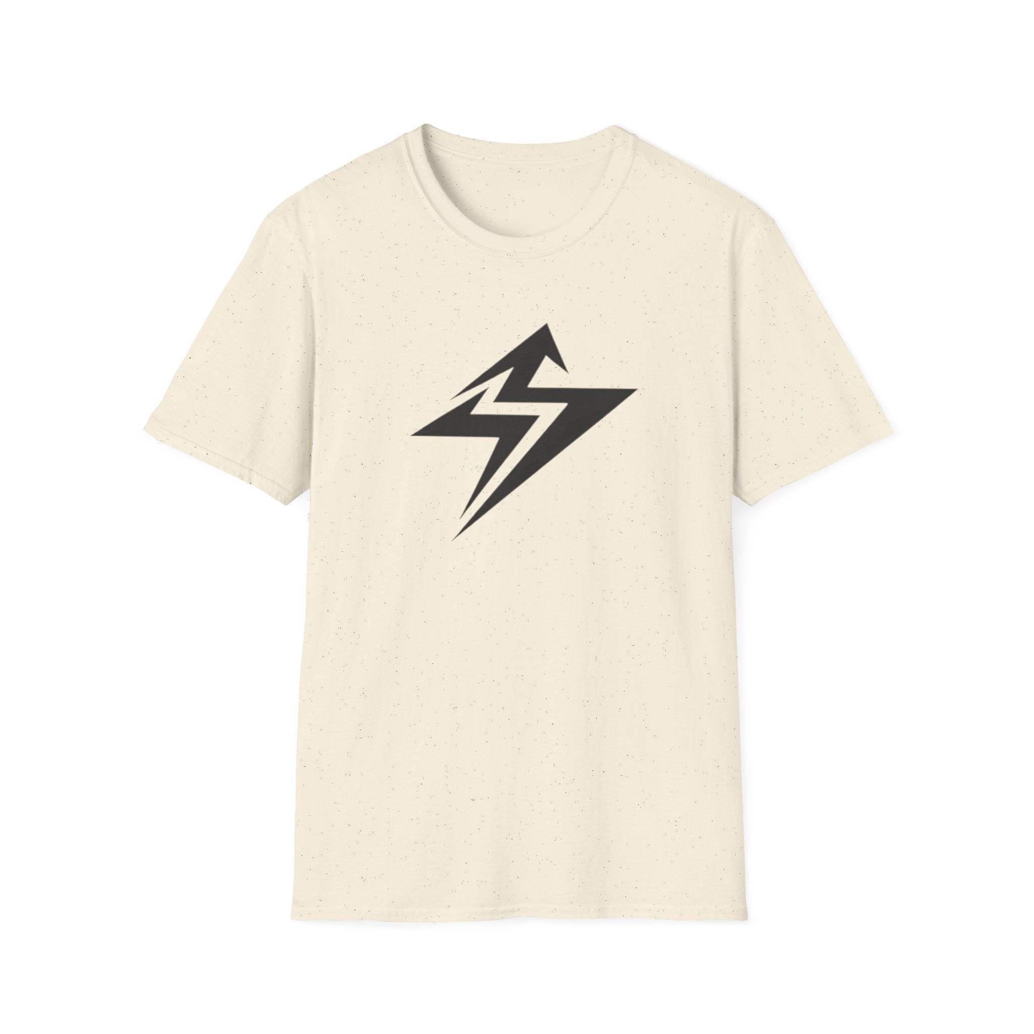 Lightning Bolt Graphic T-Shirt — Minimal Electric Logo Tee
