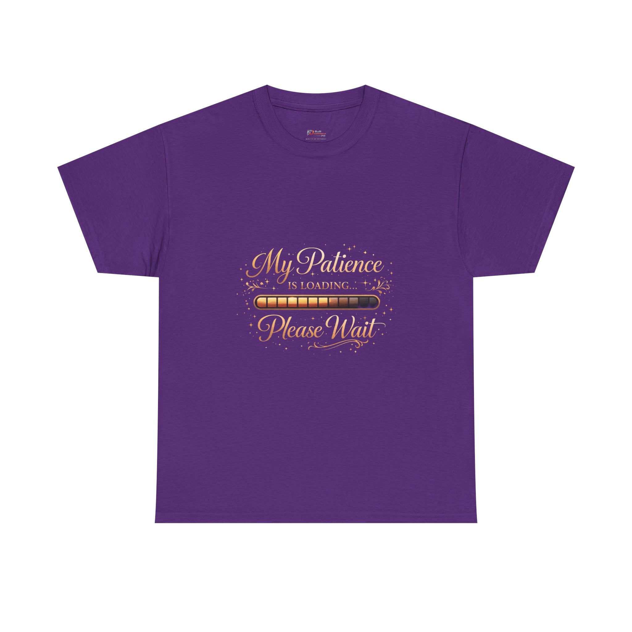 My Patience Please Wait T-Shirt | BuiltDifferent Mindset Tee-No Excuses