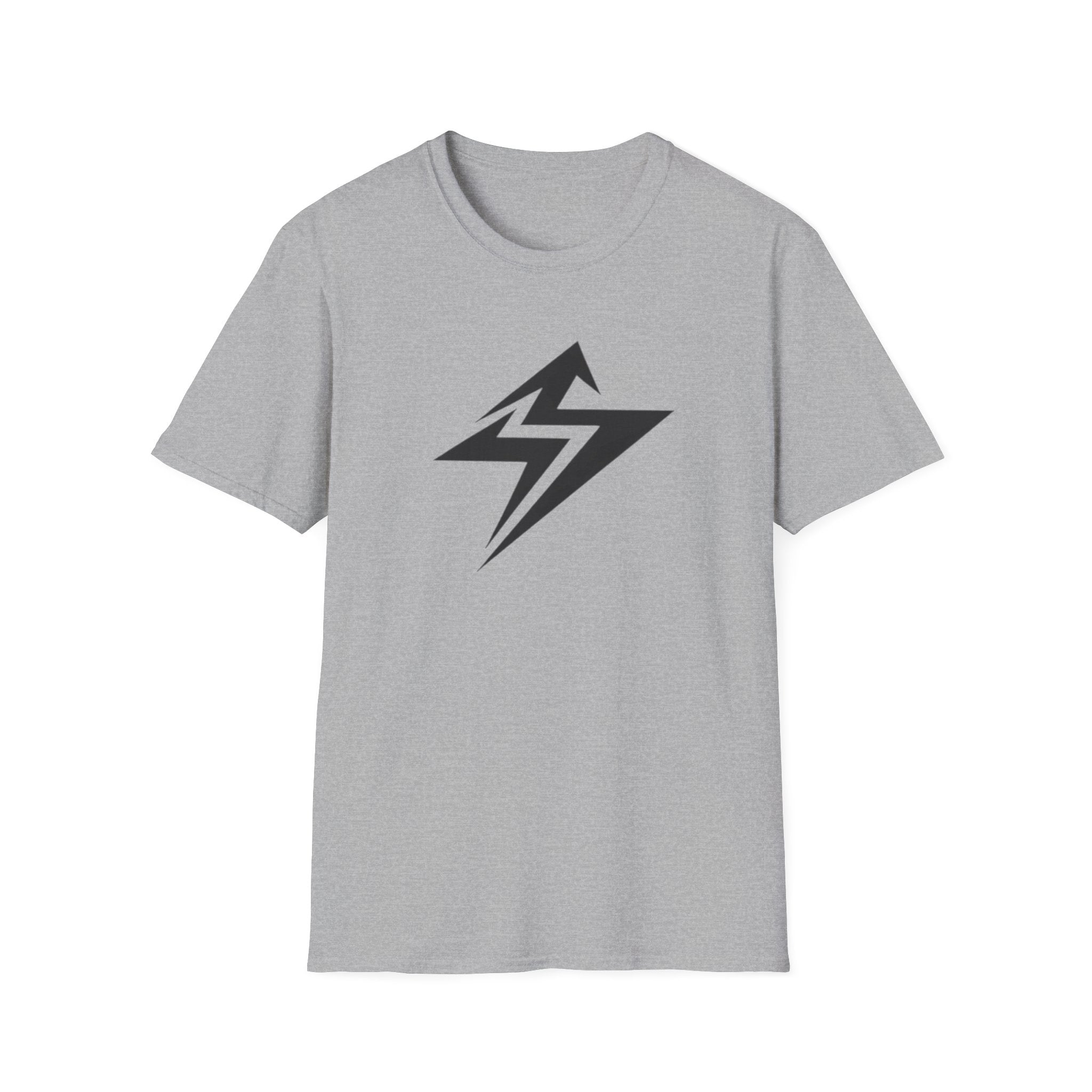 Lightning Bolt Graphic T-Shirt — Minimal Electric Logo Tee
