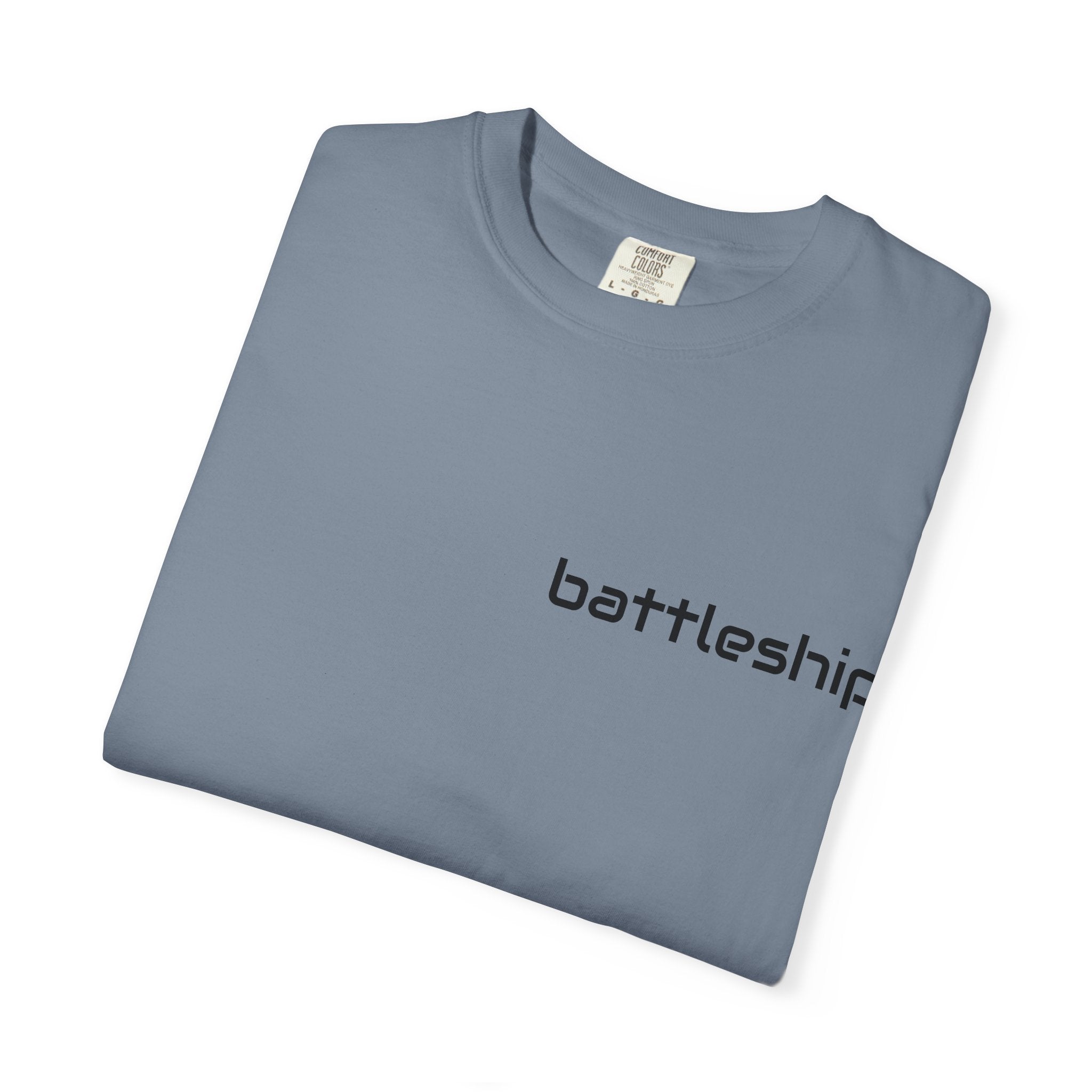 Battleship Illustration T-shirt | BuiltDifferent Mindset Tee-No Excuses