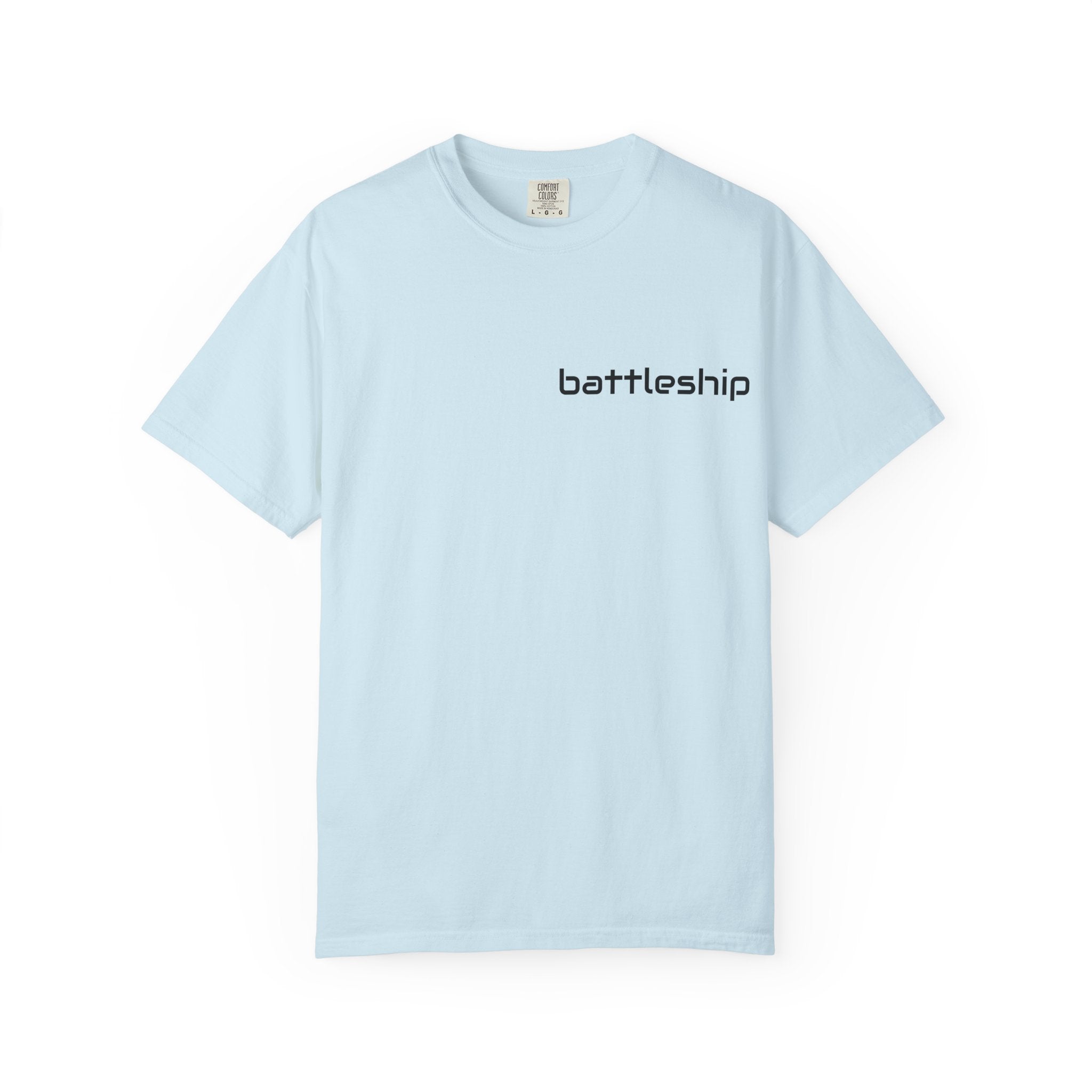 Battleship Illustration T-shirt | BuiltDifferent Mindset Tee-No Excuses