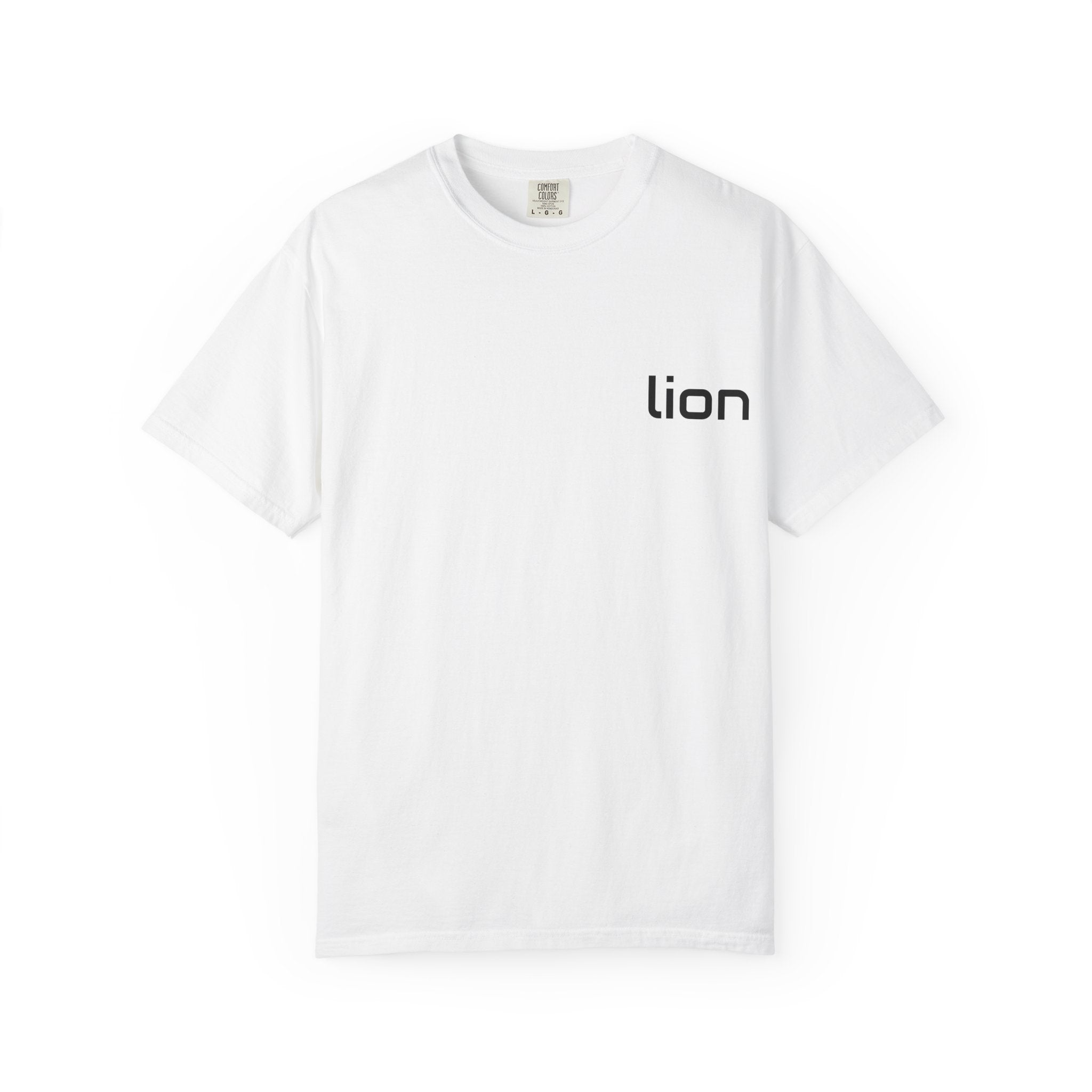 Roaring Tattoo Lion T-Shirt | Graphic Lion Back Print