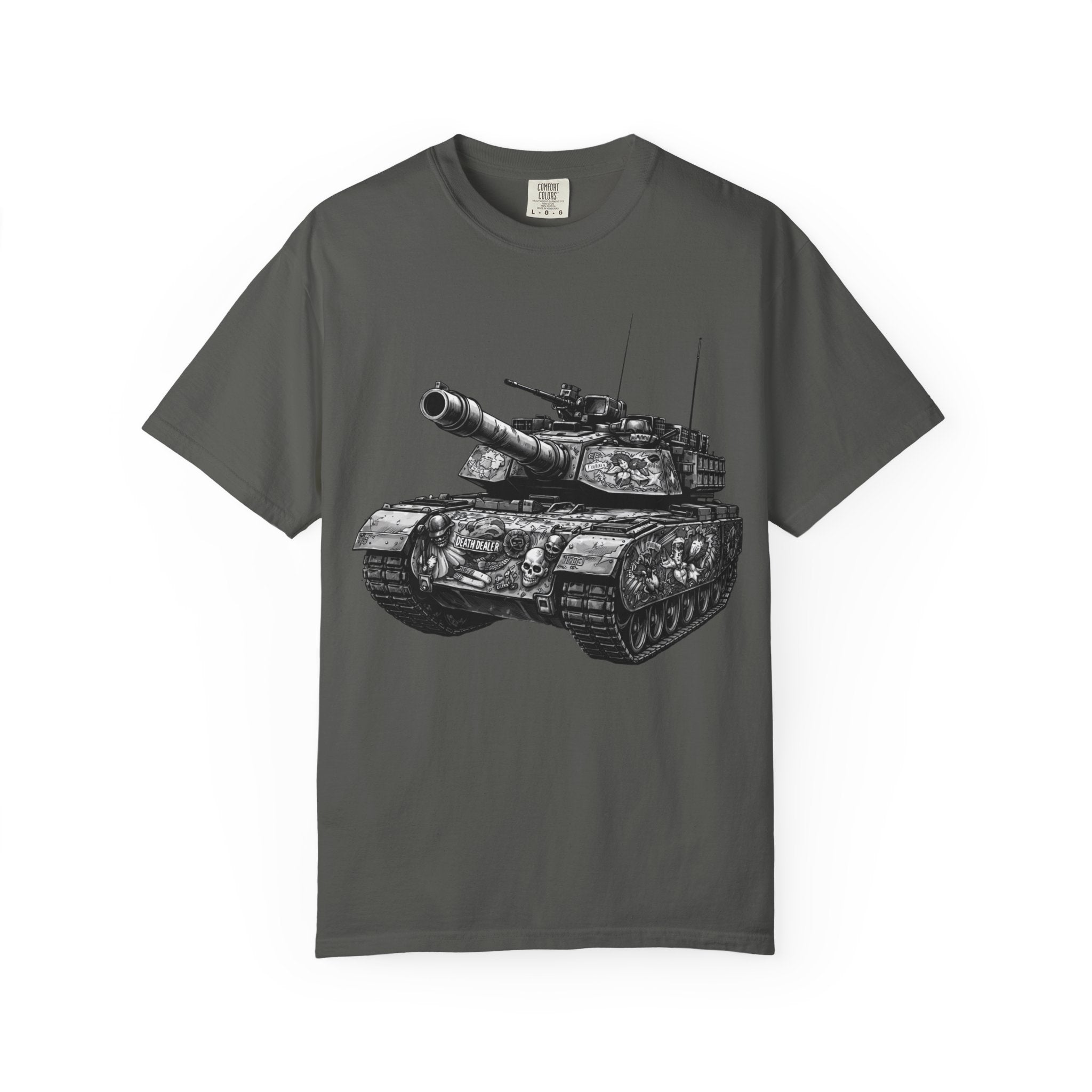 Vintage Military Tank T-shirt |BuiltDifferent Mindset Tee-No Excuses