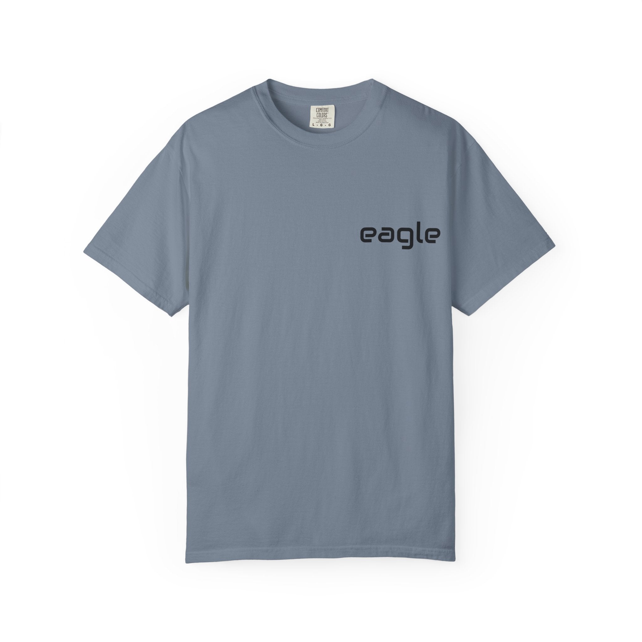 Vintage Eagle Illustration T-Shirt | Large Back Graphic