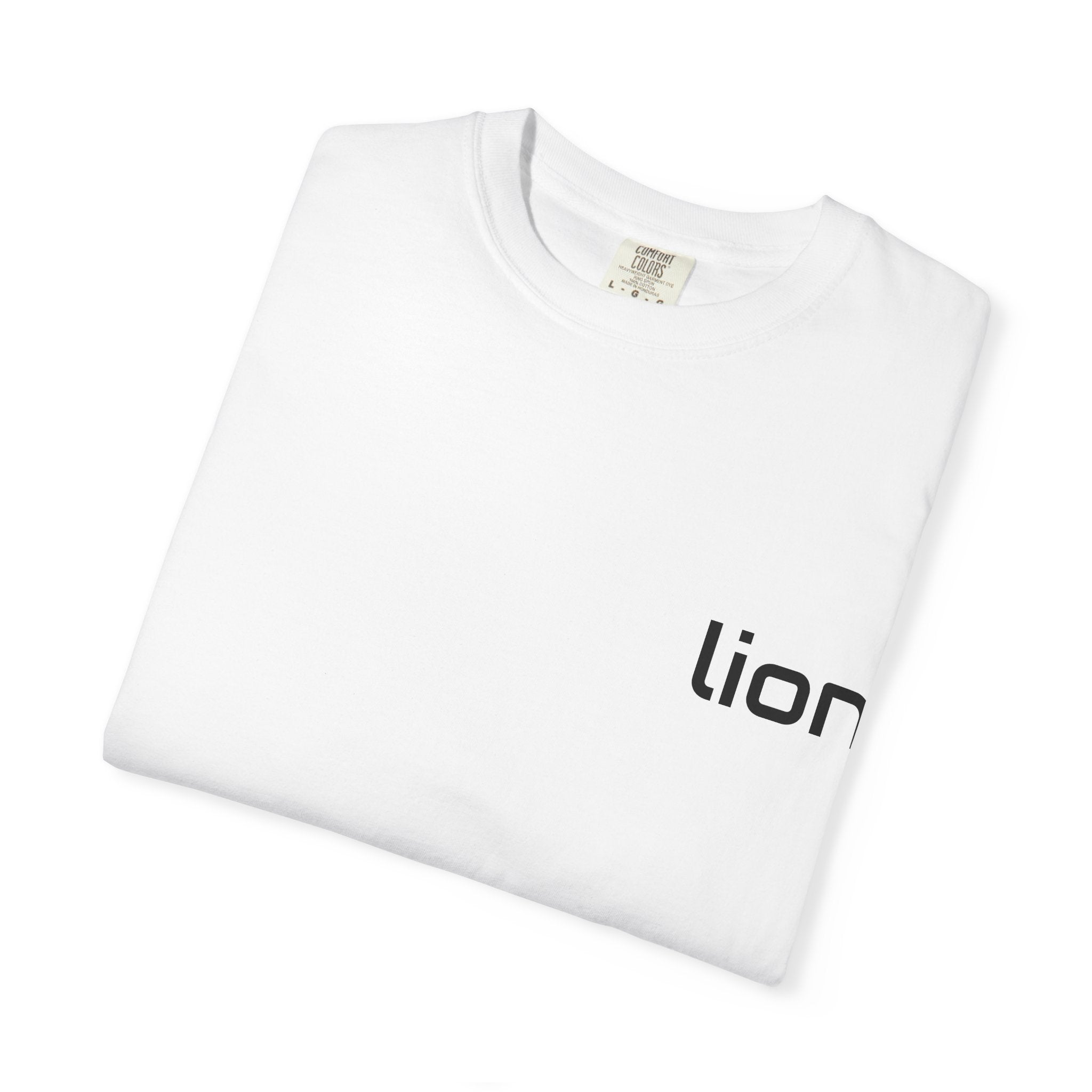 Roaring Tattoo Lion T-Shirt | Graphic Lion Back Print