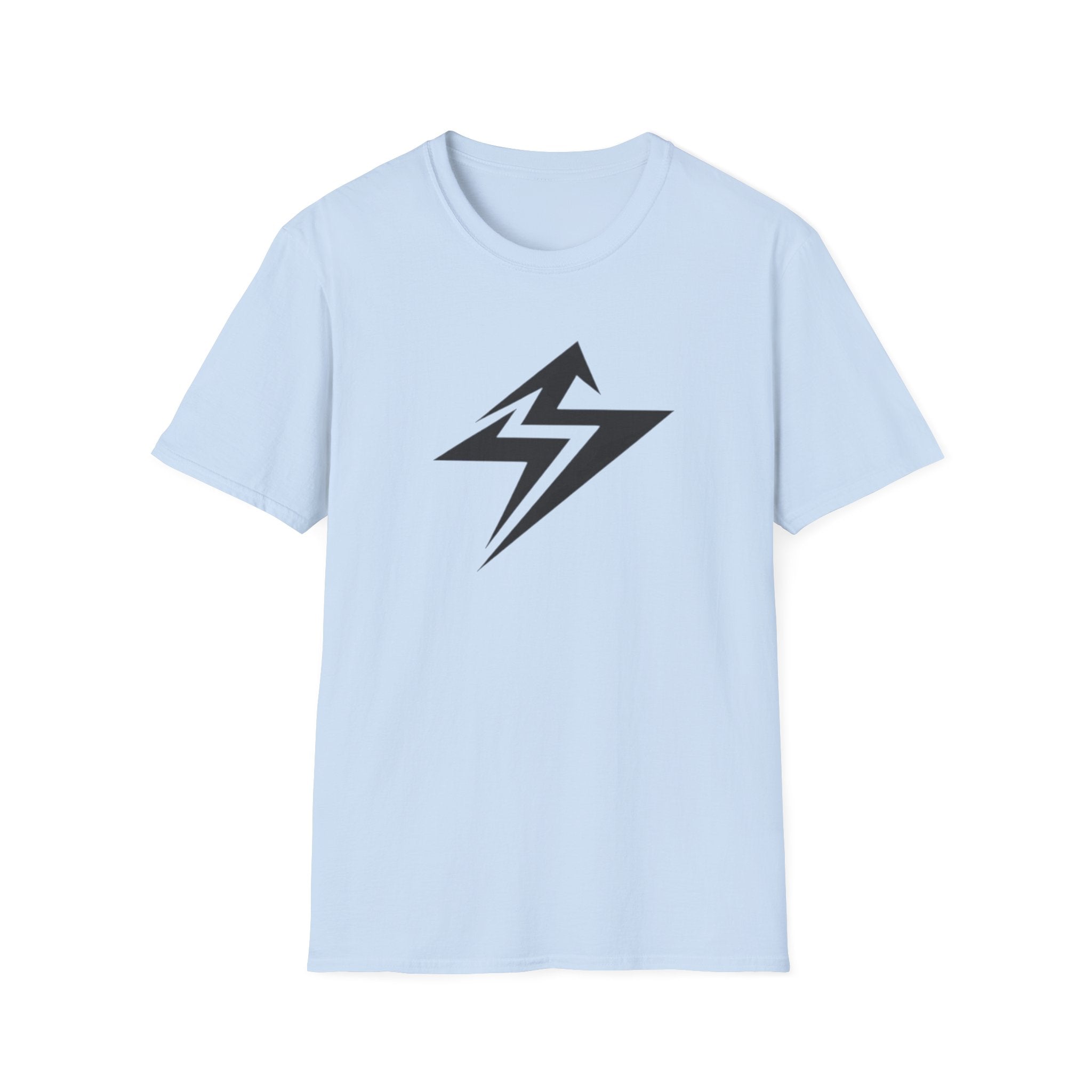 Lightning Bolt Graphic T-Shirt — Minimal Electric Logo Tee