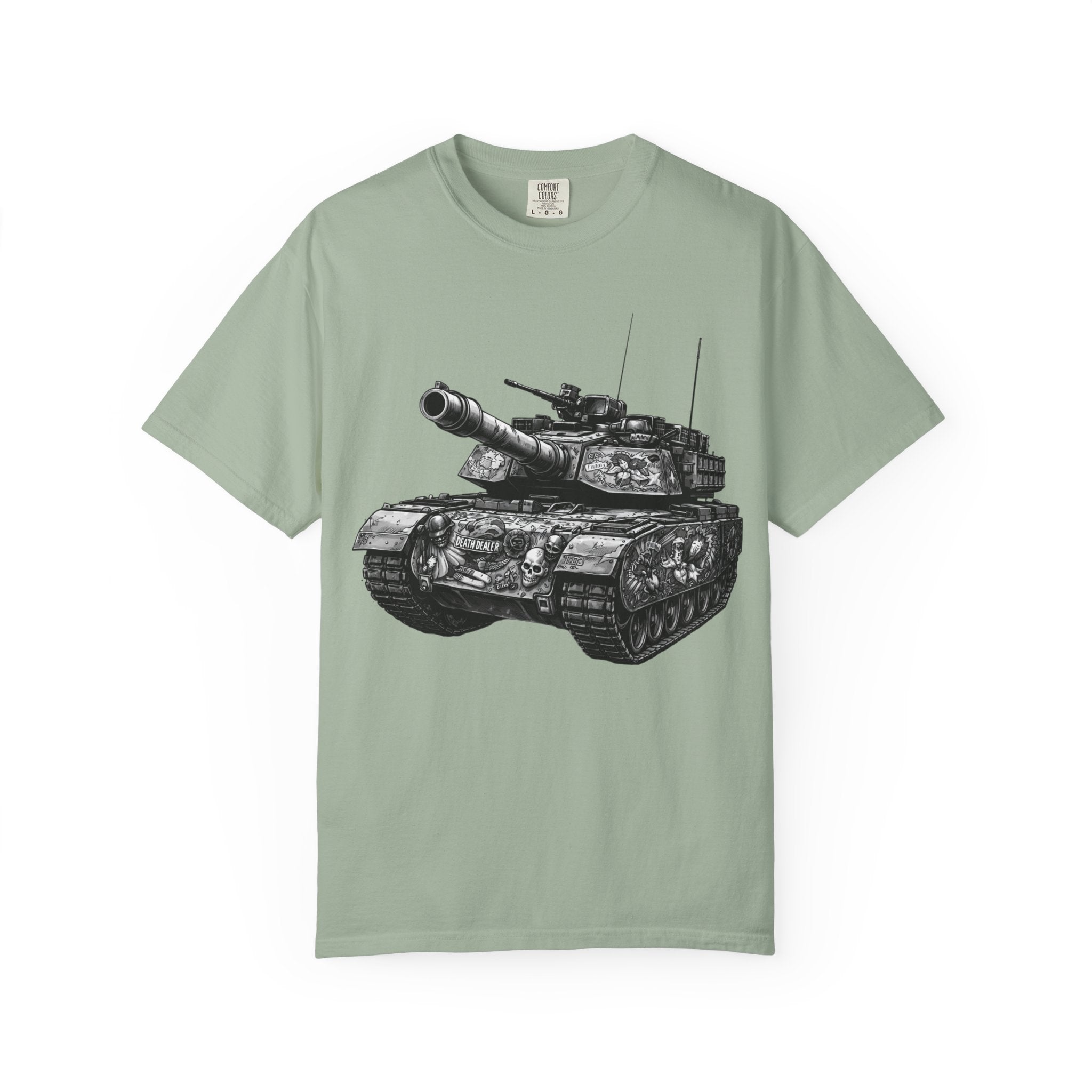 Vintage Military Tank T-shirt |BuiltDifferent Mindset Tee-No Excuses