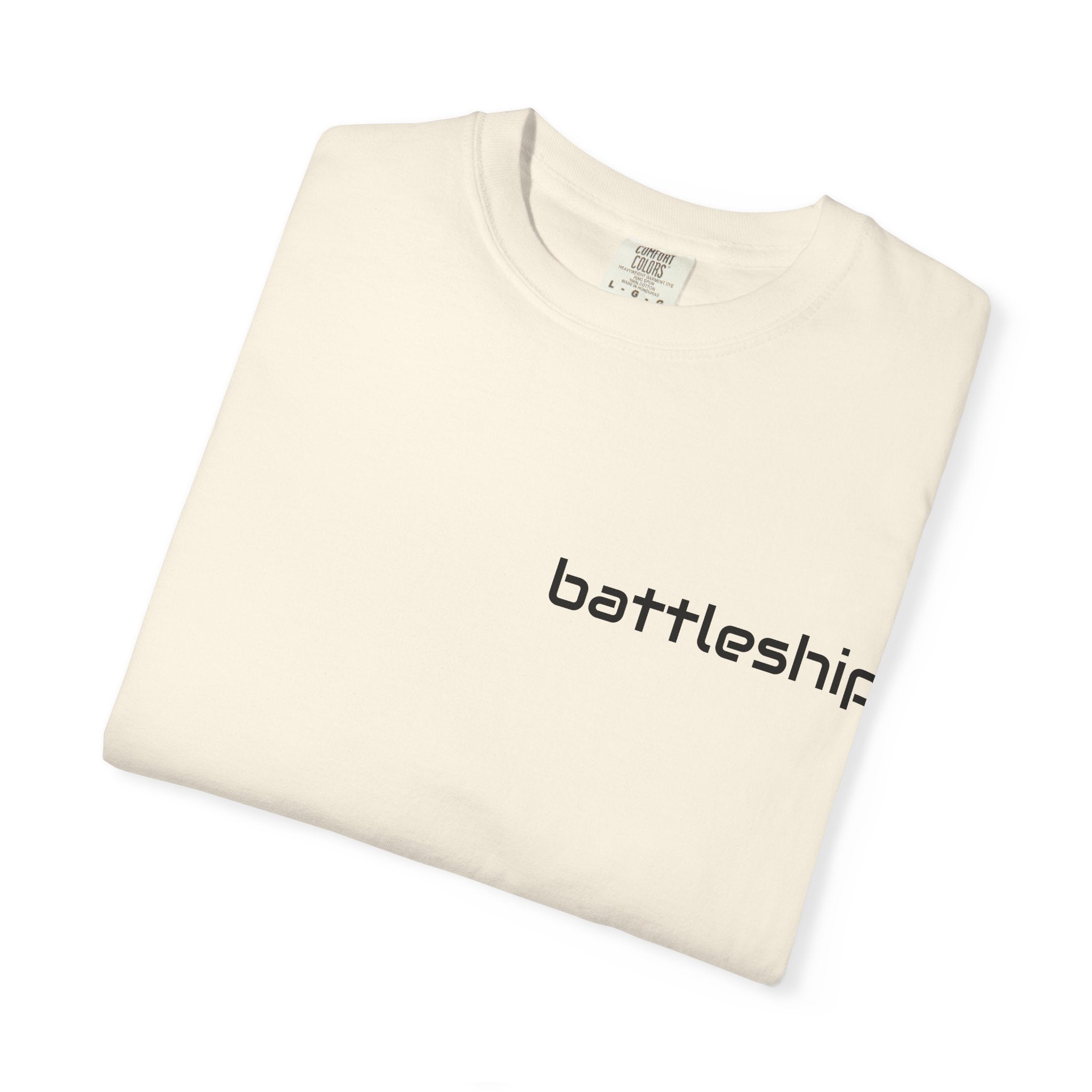 Battleship Illustration T-shirt | BuiltDifferent Mindset Tee-No Excuses