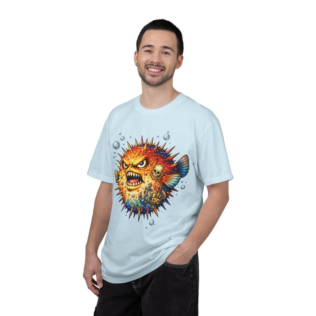 Angry Pufferfish T-Shirt | BuiltDifferent Mindset Tee-No Excuses