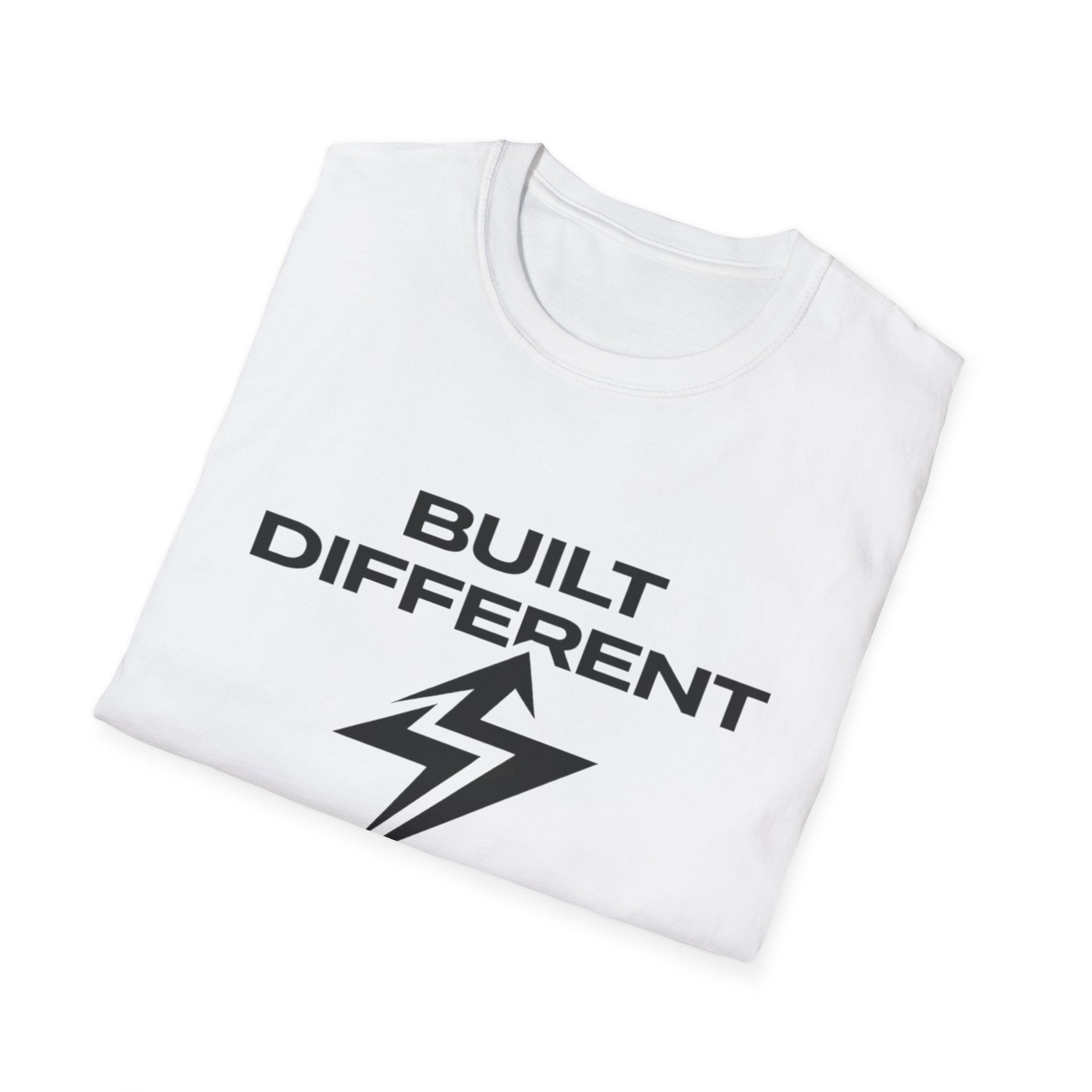 Built Different Lightning Graphic T-Shirt