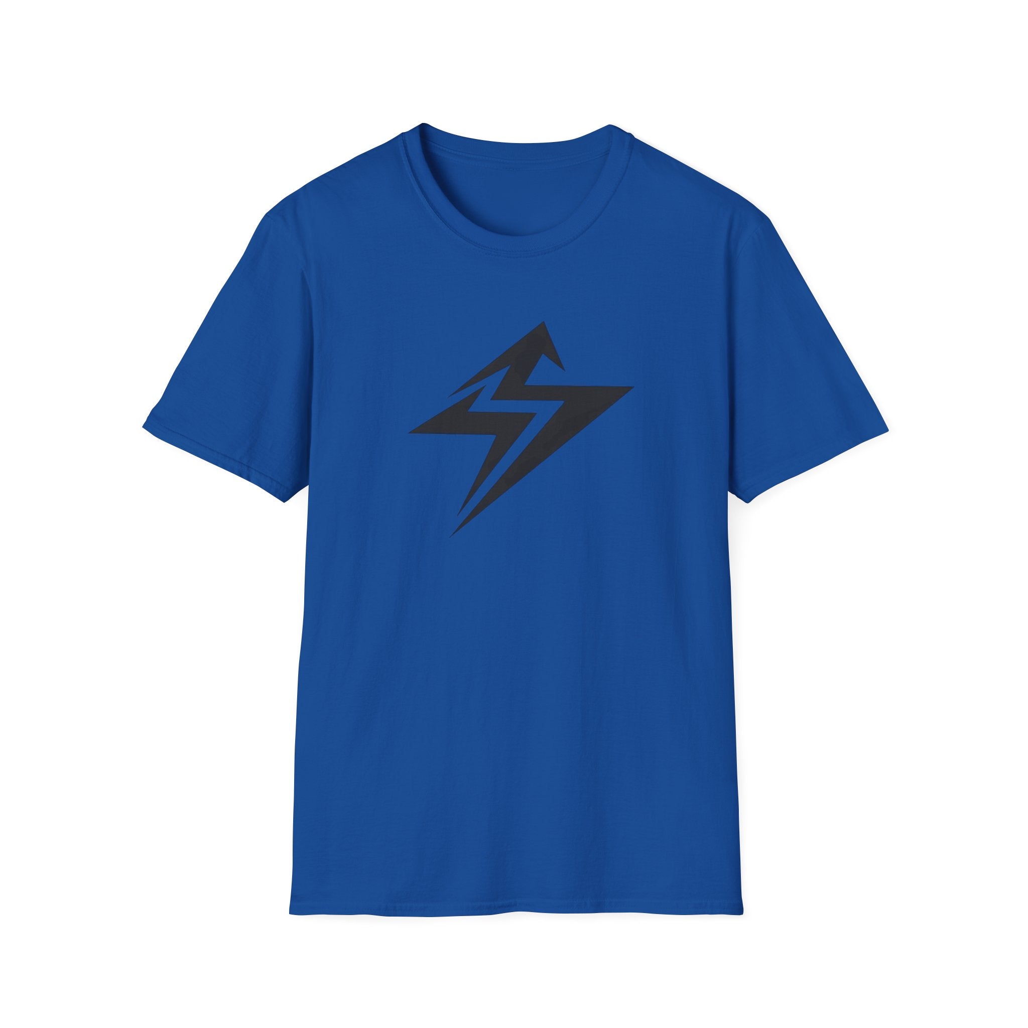Lightning Bolt Graphic T-Shirt — Minimal Electric Logo Tee