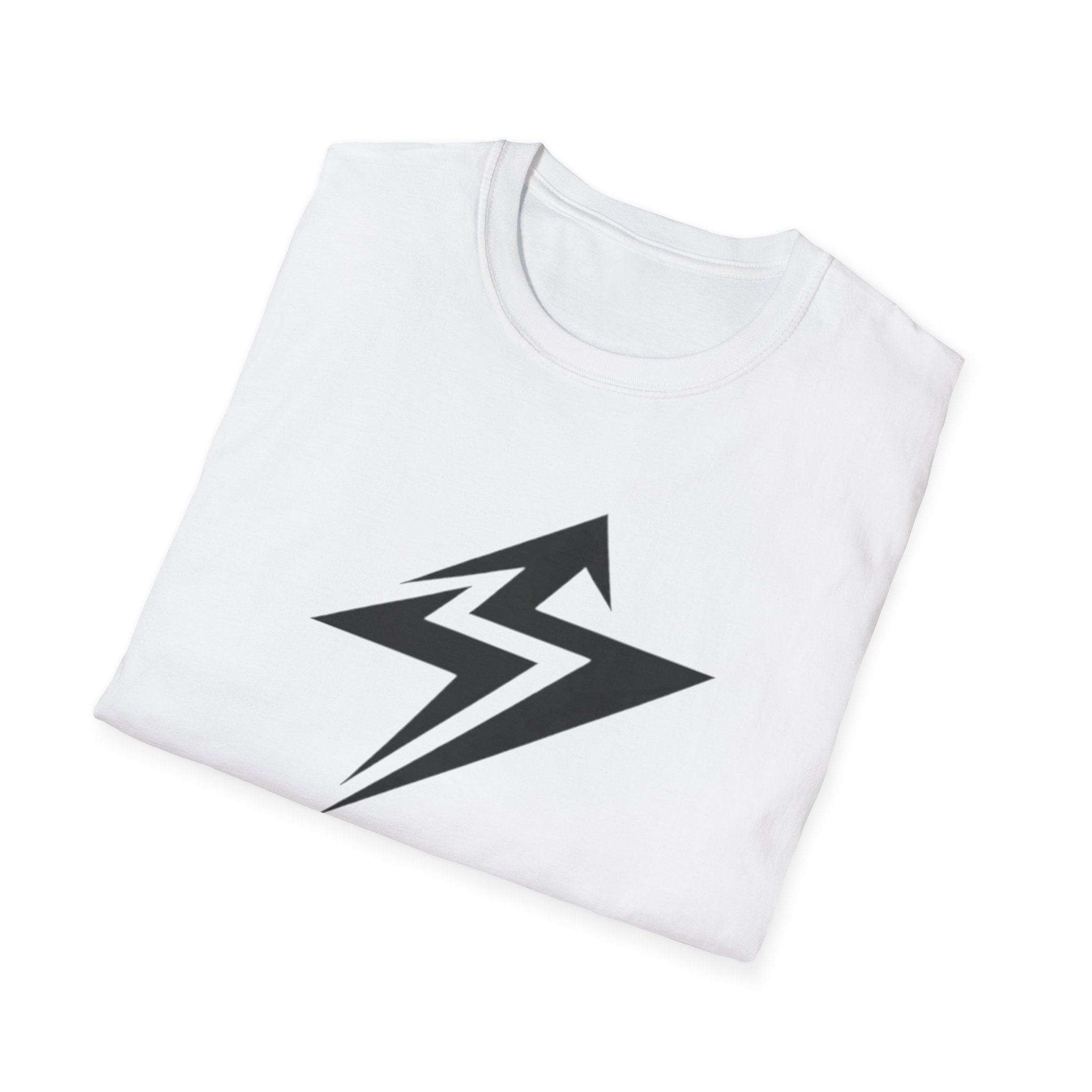 Lightning Bolt Graphic T-Shirt — Minimal Electric Logo Tee
