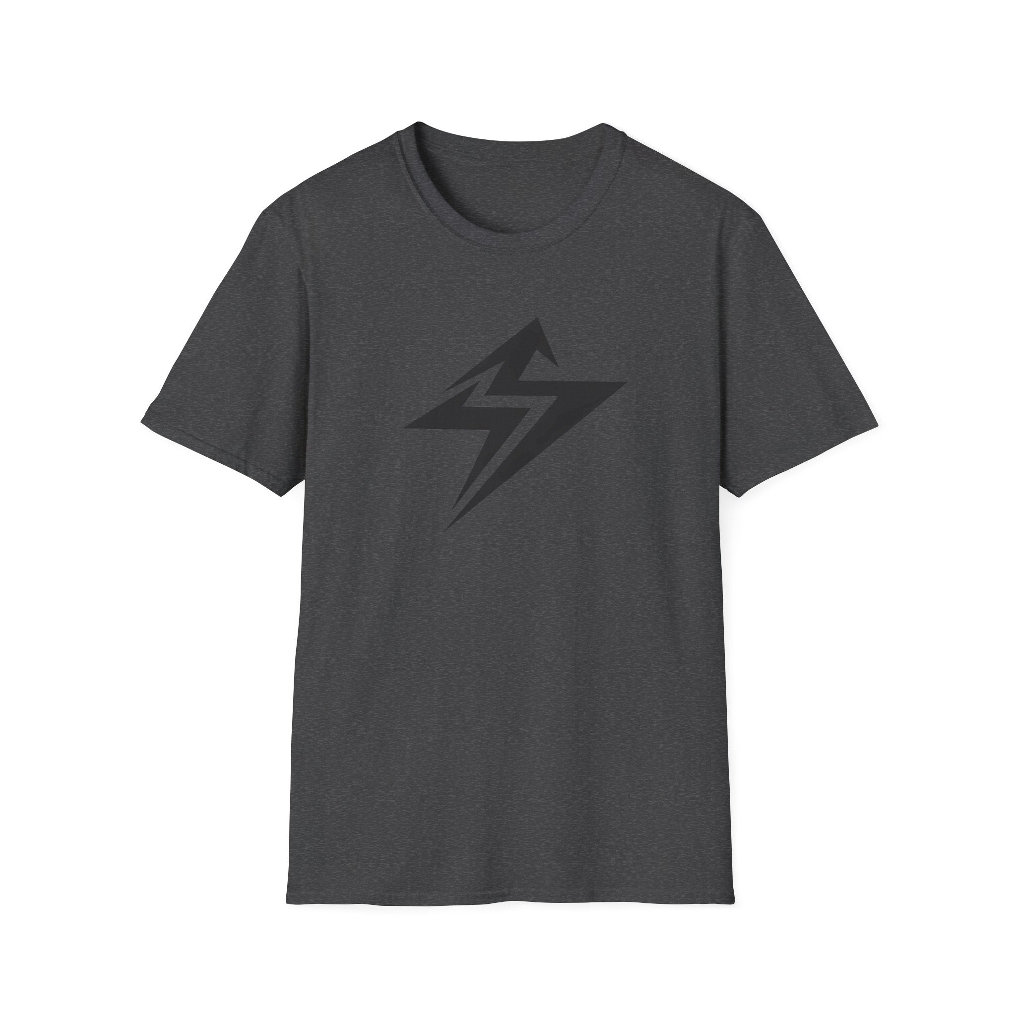 Lightning Bolt Graphic T-Shirt — Minimal Electric Logo Tee