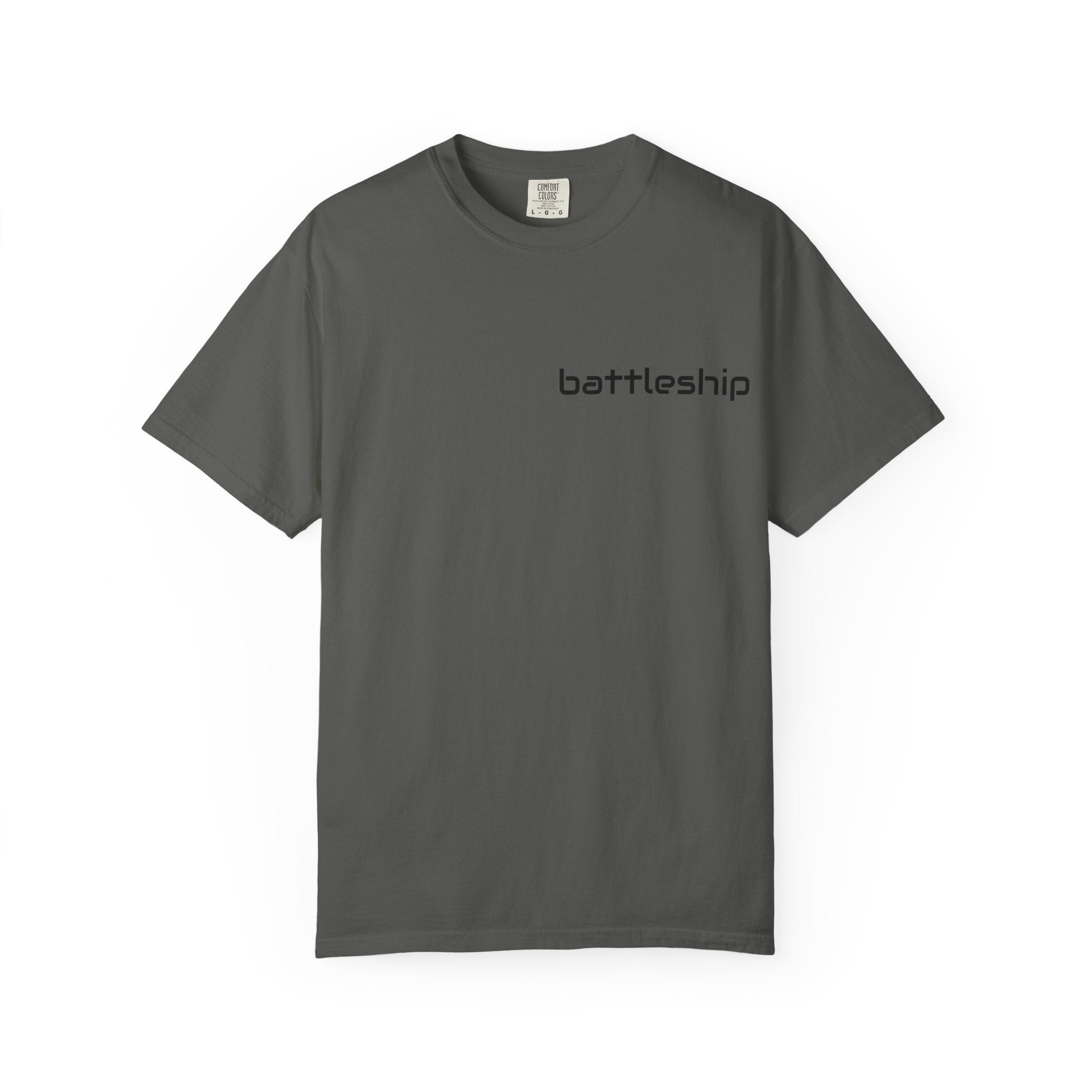 Battleship Illustration T-shirt | BuiltDifferent Mindset Tee-No Excuses