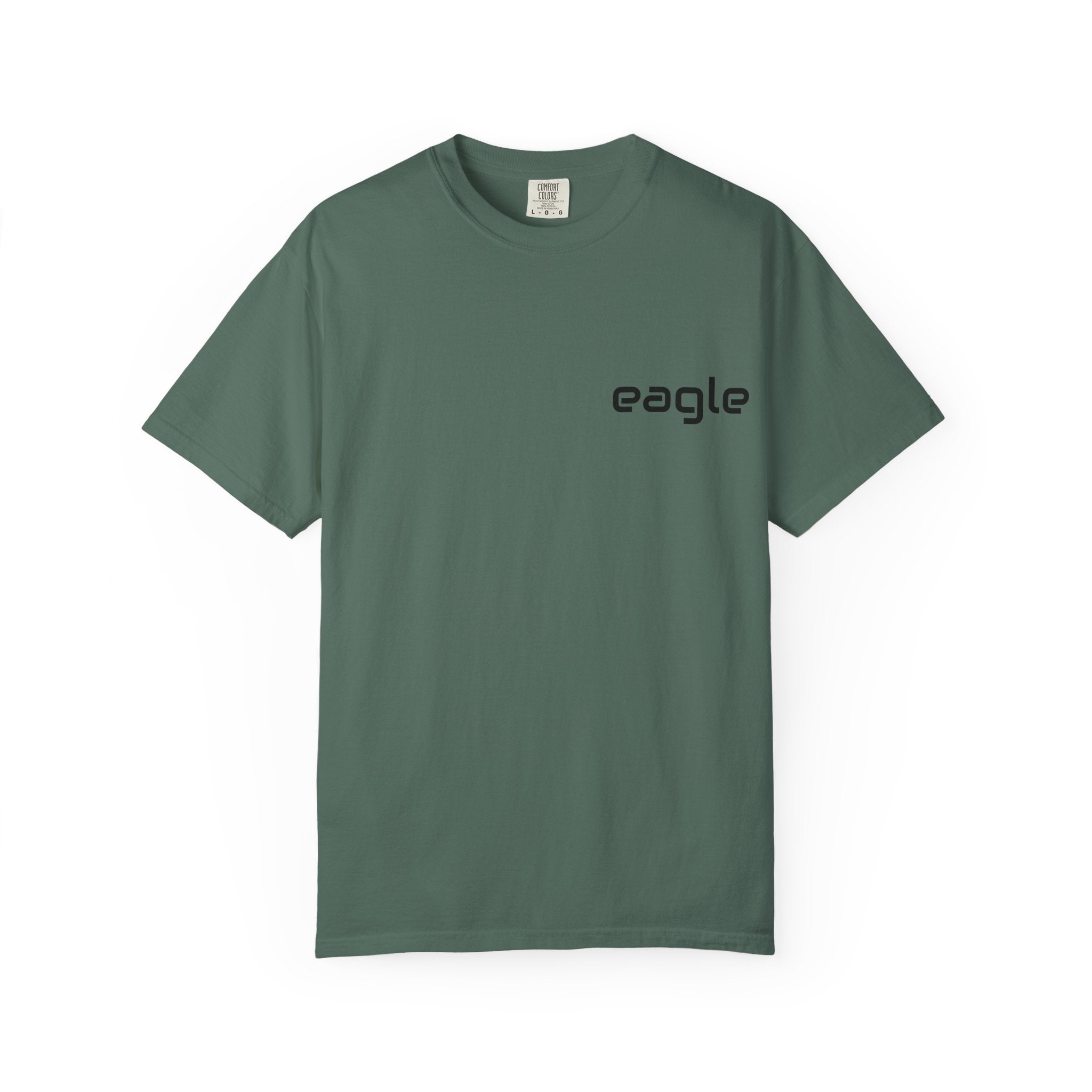 Vintage Eagle Illustration T-Shirt | Large Back Graphic