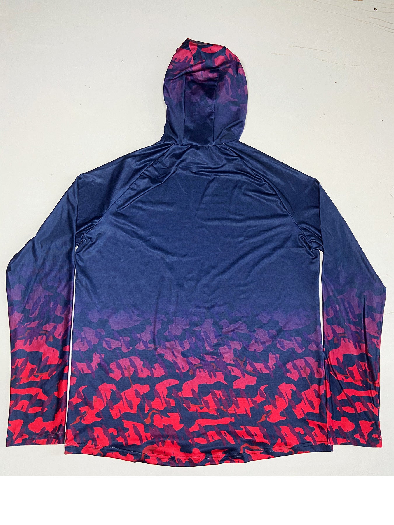 Fishing Hoodie UPF 50 Anti UV Sailing Shirt Surfing Face Cover Neck Summer Men Long Sleeve Hunting Jersey Camisa De Pesca Performance Fish Gear Beach Tops Wear Climbing Uniform Angling