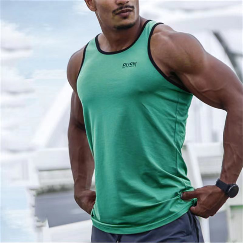 Mens Muscle-Style Casual Summer Sports Vest