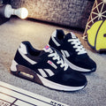 Air cushion mesh platform running shoes