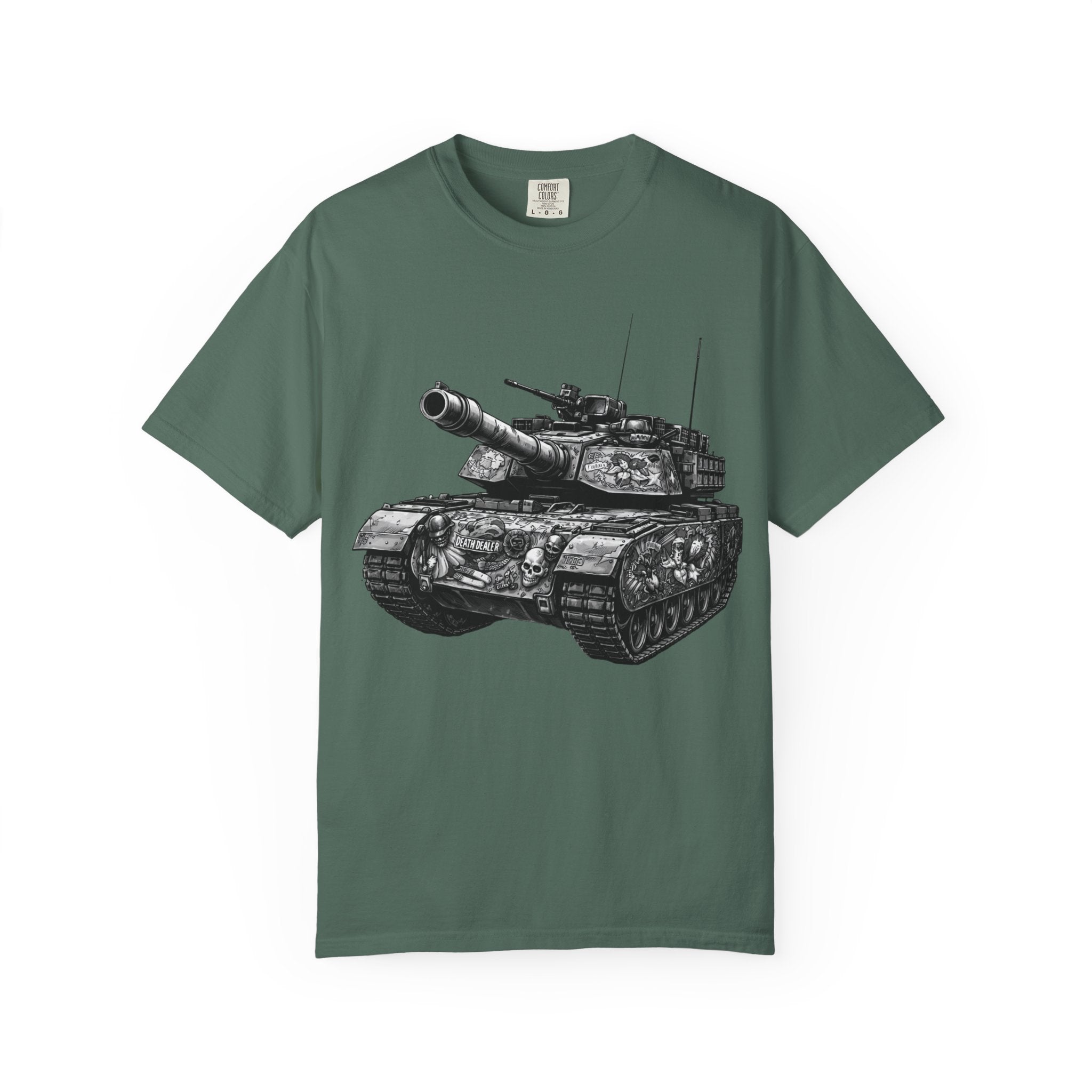 Vintage Military Tank T-shirt |BuiltDifferent Mindset Tee-No Excuses