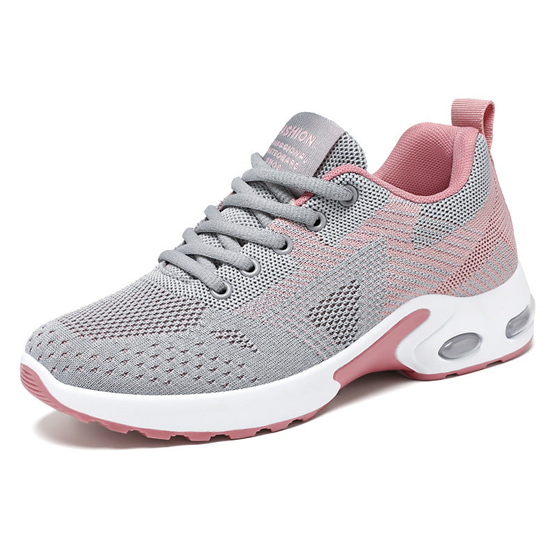 Womens Flyknit Mesh Shoes In Plus Sizes Comfortable Running Shoes