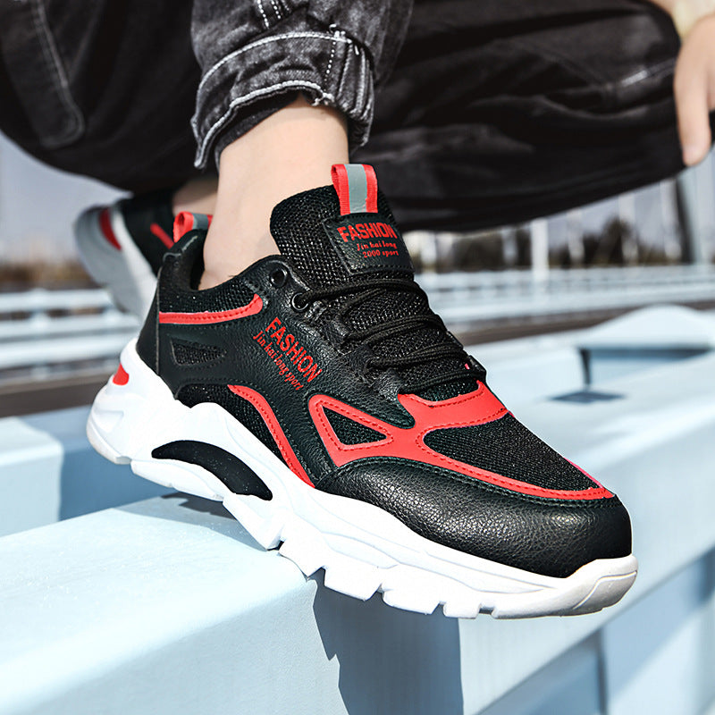 Running Sneakers Men'S Casual Mesh Breathable Shoes Lightweight Men'S Shoes