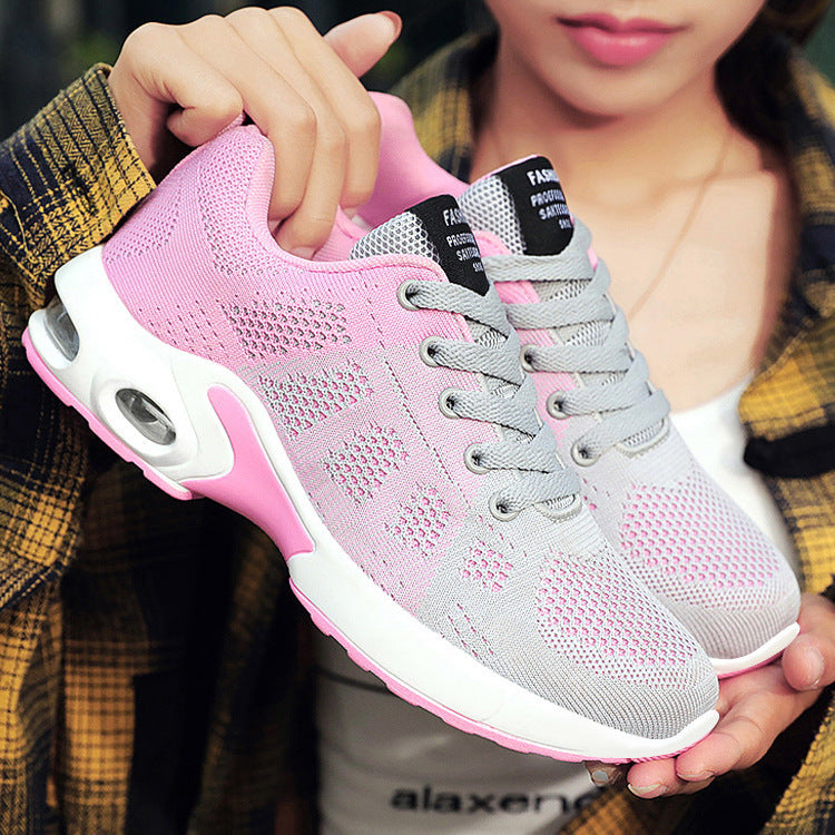Womens Flyknit Mesh Shoes In Plus Sizes Comfortable Running Shoes