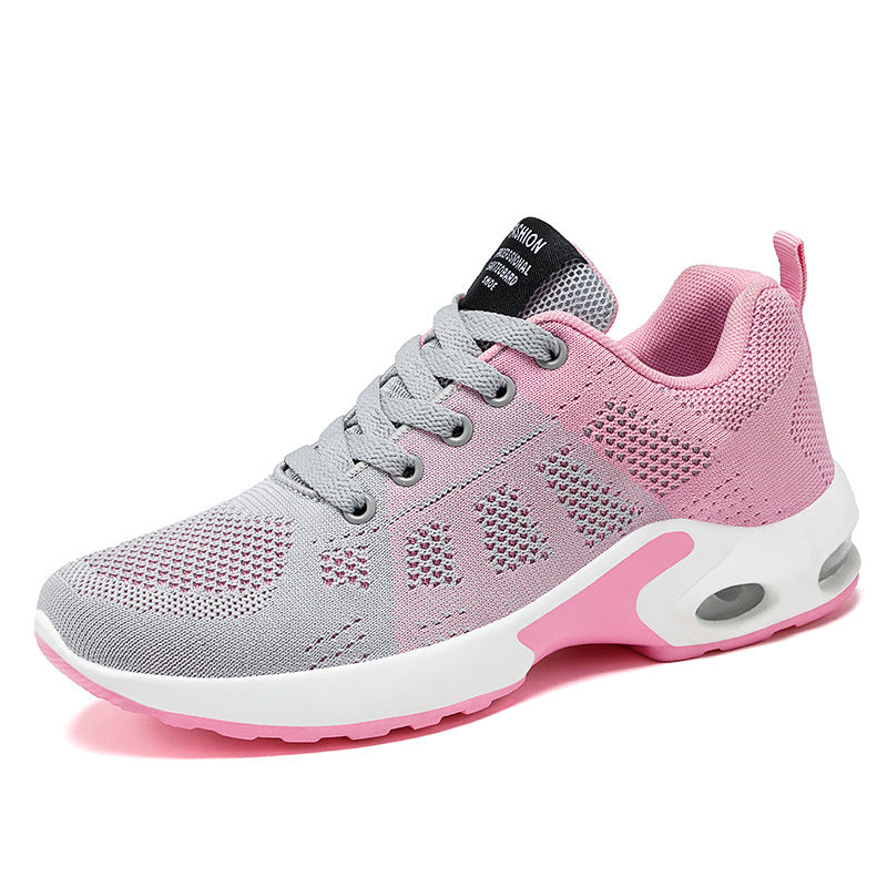 Womens Flyknit Mesh Shoes In Plus Sizes Comfortable Running Shoes