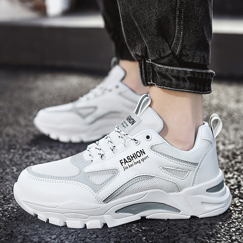 Running Sneakers Men'S Casual Mesh Breathable Shoes Lightweight Men'S Shoes